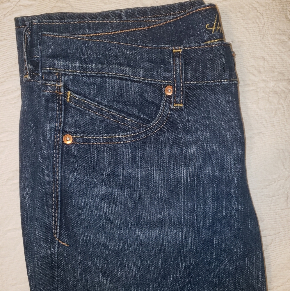 Old Navy diva lowest rise bootcut stretch jeans, womens sz 8, EUC - Picture 3 of 4
